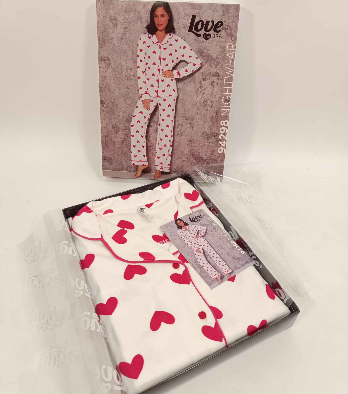 PIGIAMA APERTO DONNA M/L 94298 Tellini S.r.l. Ingrosso Abbigliamento